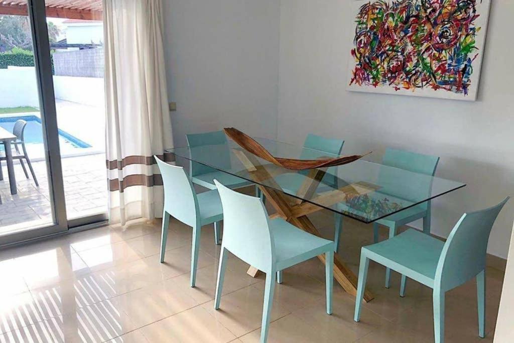 Villa D'Aina * Propiedad Privada Con Piscina 칼란 보쉬 외부 사진